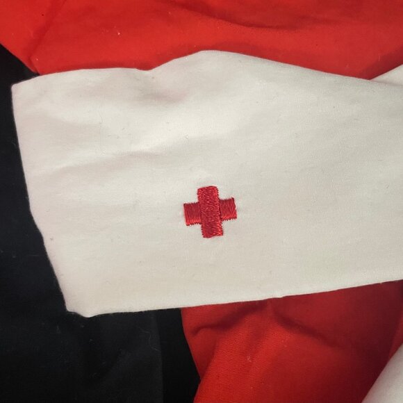 JC de Castelbajac Unique Colourblock Kerchief Hem Shirt in French Size 42 (US 8) - Picture 3 of 3